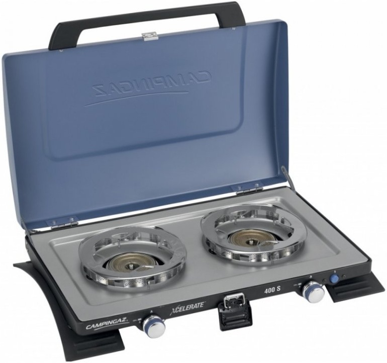 CAMPINGAZ Plynový varič 400-S STOVE dvojplatničkový kufríkový