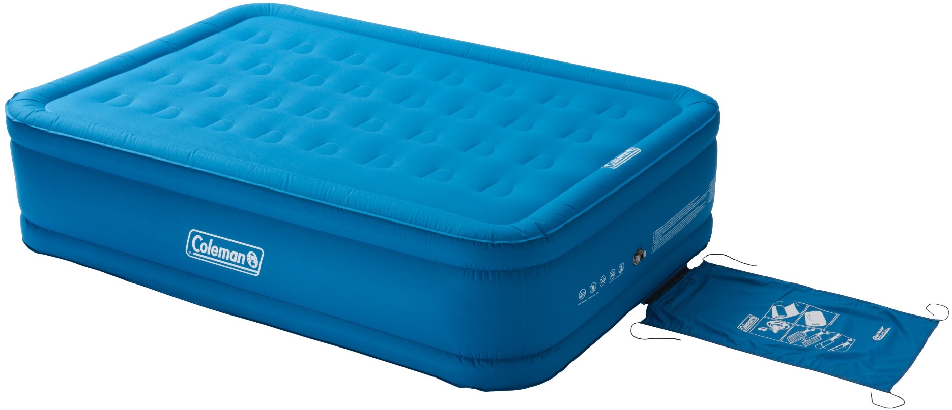 COLEMAN Nafukovacia posteľ Extra Durable Raised Double  Extra odolná nafukovacia posteľ Zvýšená dvojitá