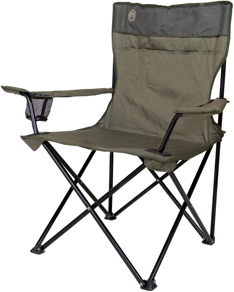 COLEMAN Skladacia rybárska kempingová stolička  STANDARD QUAD CHAIR GREEN (205475)