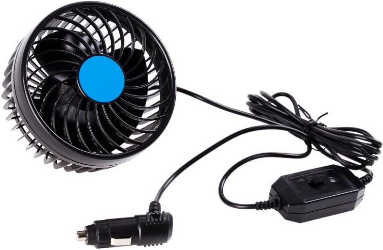 CARFACE Ventilátor FAN s príslušenstvom 12 V