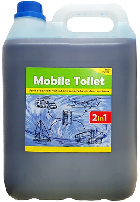 AGACHEM Mobile Toilet 2v1, 5 l  Chémia do mobilných záchodov