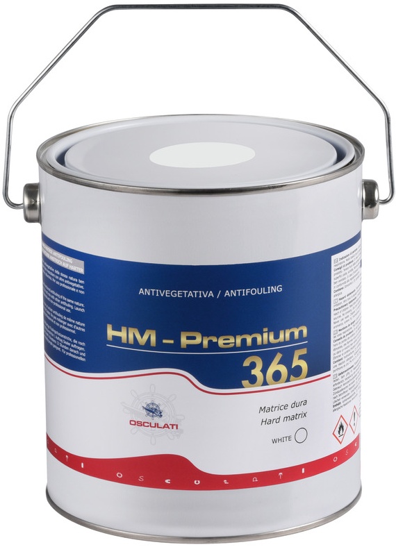OSCULATI HM Premium 365 tvrdý matrix antifouling biely 2,5 l