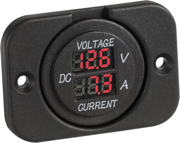 OSCULATI Digitálny voltmeter a ampérmeter