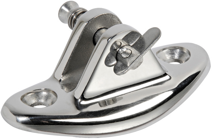 OSCULATI Základňa pre bimini na 40 mm rúrku zábradlia  Konkávna základňa f.podpora pre rúry 40 mm