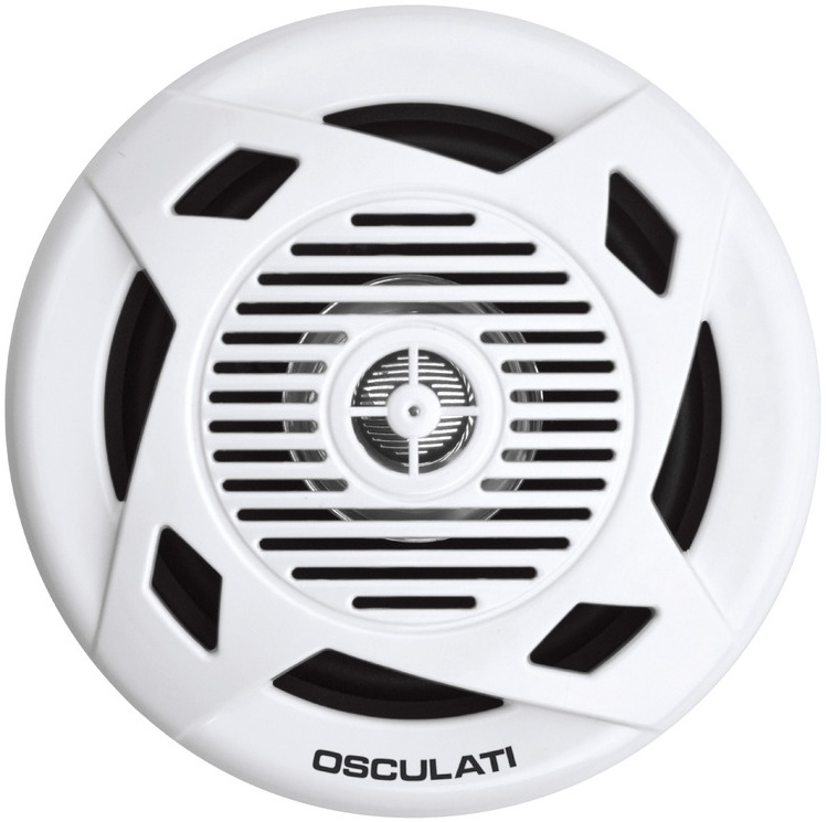 OSCULATI Reproduktory 2 x 20 W biele 3"