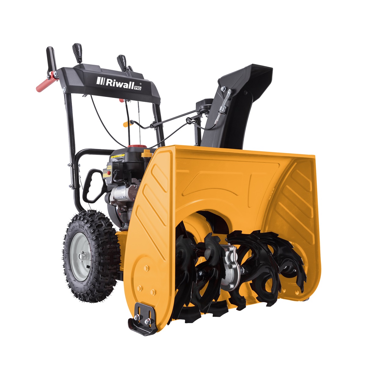 RIWALL RPST 6065 dvojstupňová snehová fréza benzínová 6,5 HP