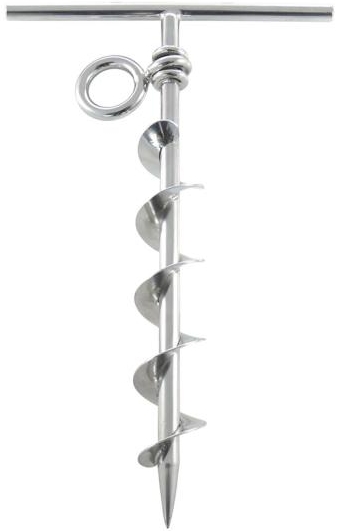 MARINETECH Zemná kotva, ťažká A2 340 mm, 0,7 kg