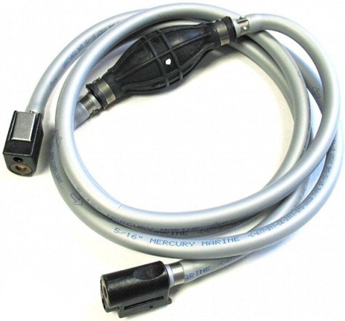 QUICKSILVER Benzínová Hadica s rýchlospojkou pre motor a nádrž MERCURY, 244 cm  8M0054325 FUEL LINE ASSEMBLY - 8 FT
