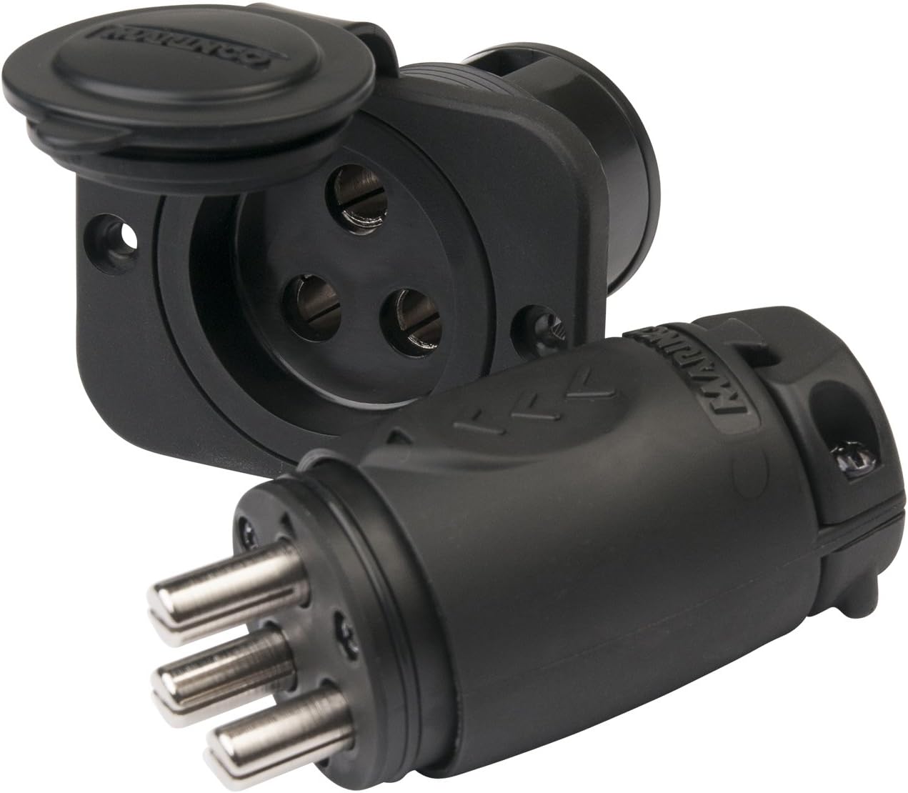 MARINCO Kombinácia zástrčky a zásuvky 70A, 3-káblového vlečného elektromotora 60 A  12VCPS3