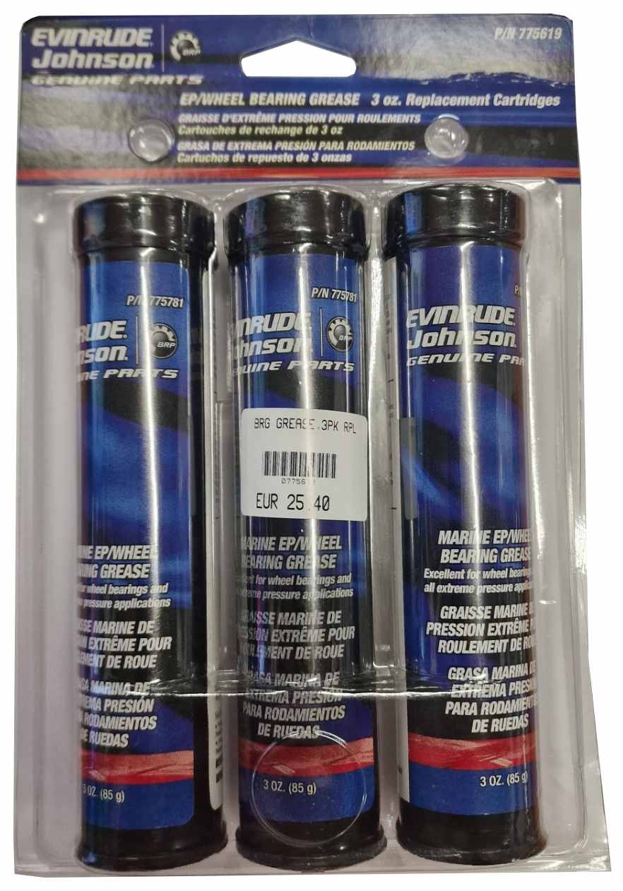 BRP EVINRUDE JOHNSON Vazelína 3 ks 85 gr  508302, BRP775619, 745419285098, BRP508302
