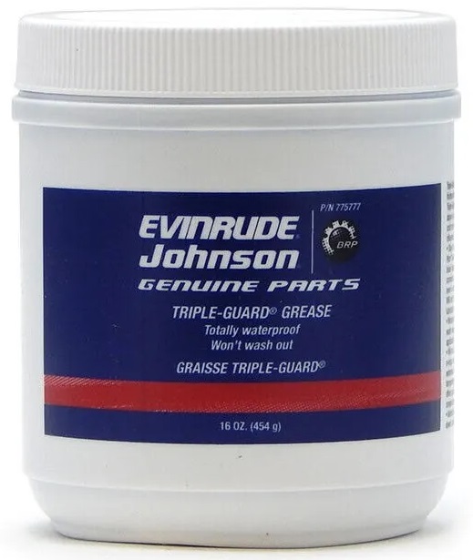 BRP EVINRUDE JOHNSON Vazelína 454 gr  TRIPLE-GUARD GREASE 508300, BRP775777, 745419296018, 775777, BRP508300, 745419296711