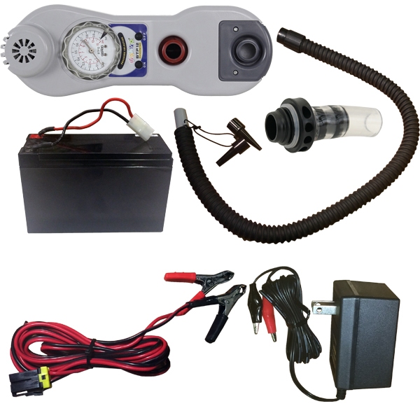 SCOPREGA BRAVO BTP12 Elektrická vzduchová pumpa s bateriovým kitom 12V / 220V