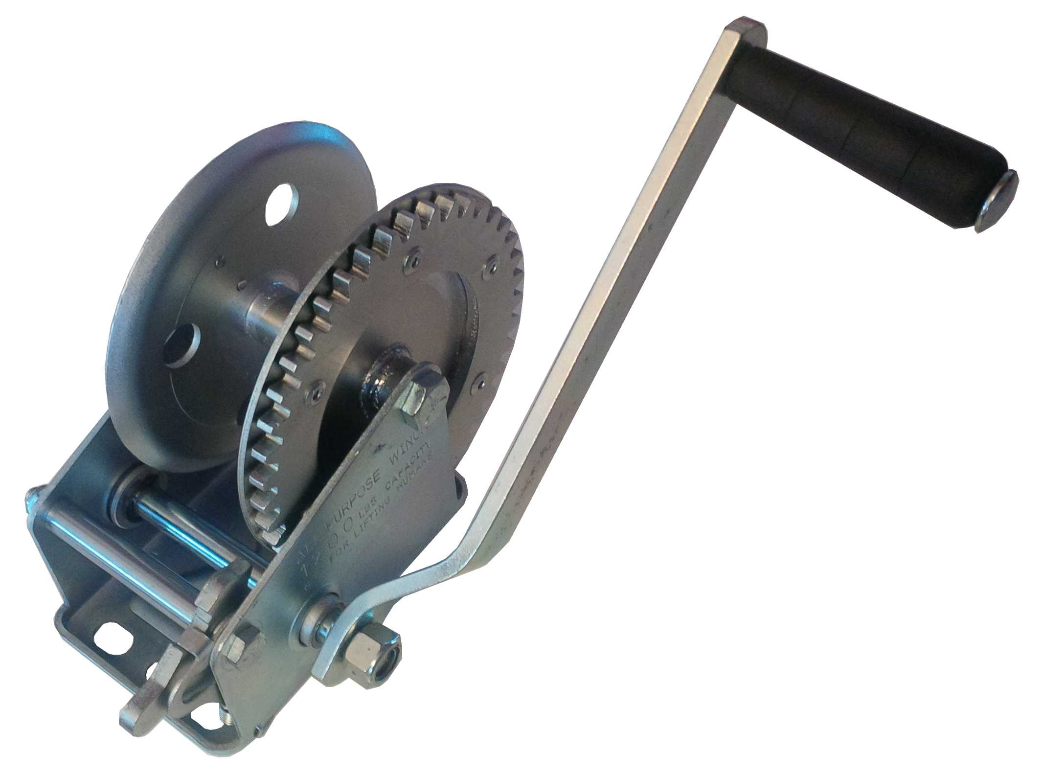 HAND WINCH BQS-1200 Ručný navijak na prívesný vozík do 545 kg z pozinkovanej ocele  2810054 8033626434593