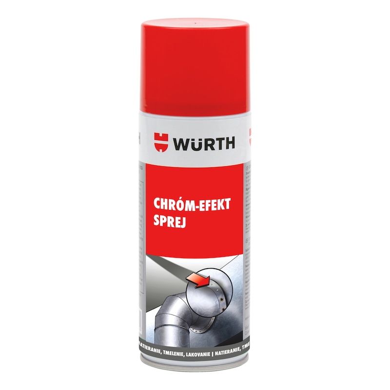 WURTH Sprej na kovové povrchy s chrómovým efektom  SPREJ CHROM EFEKT 400ML