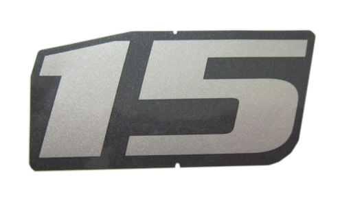 YAMAHA Nálepka 15 HP (6AG-42677-21)