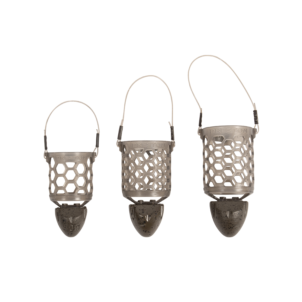 PRESTON Hexmesh Plastic Bullet Feeder - Small 20G