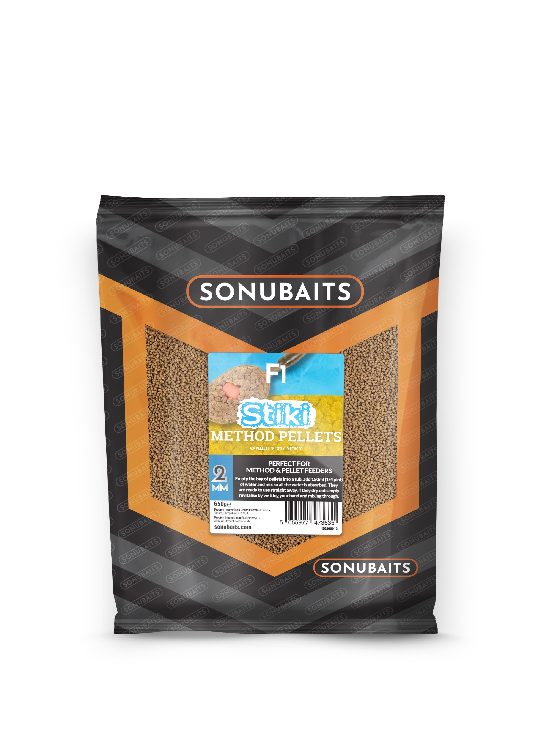 SONUBAITS F1 Stiki Method Pellets - 2mm