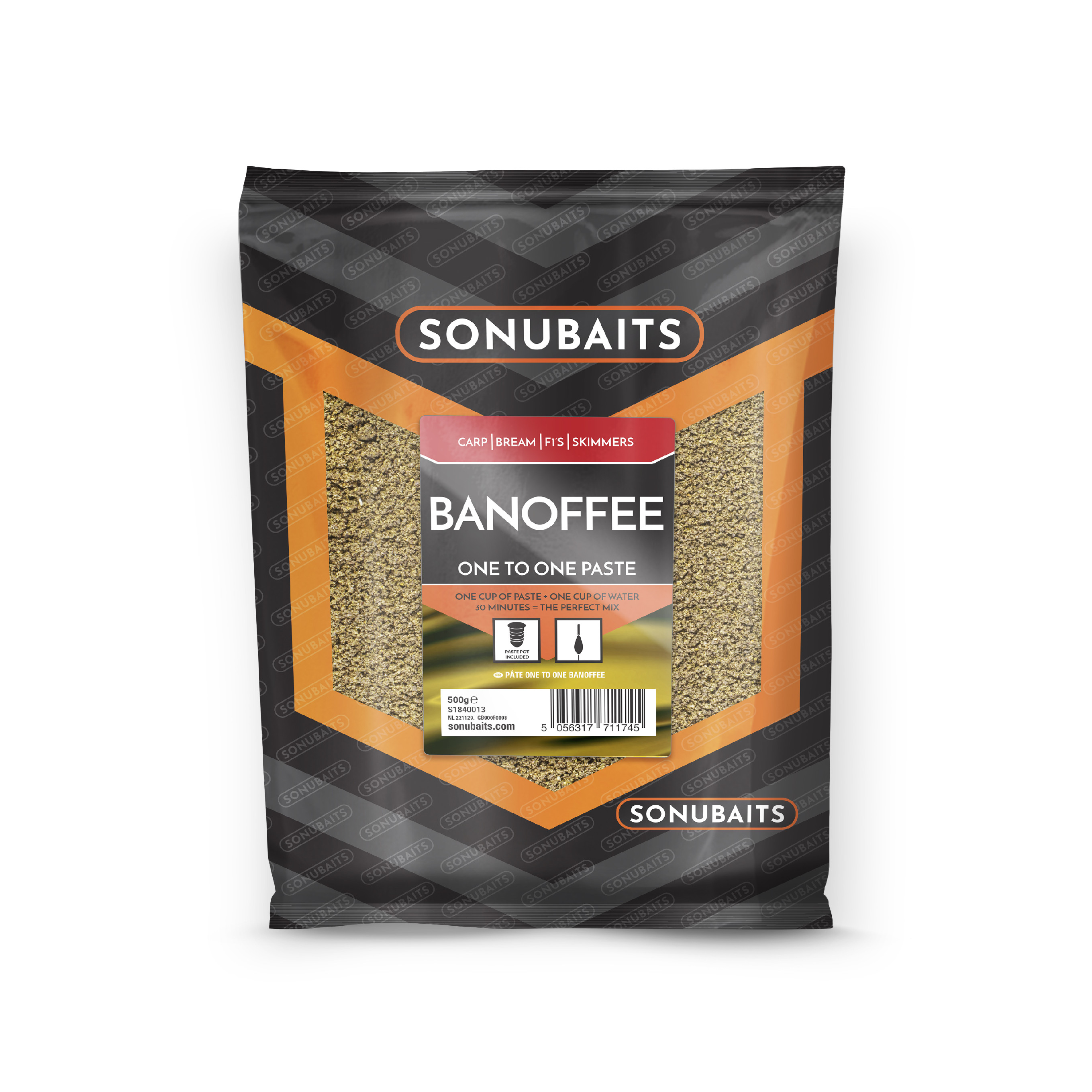 SONUBAITS One To One Paste - Banoffee