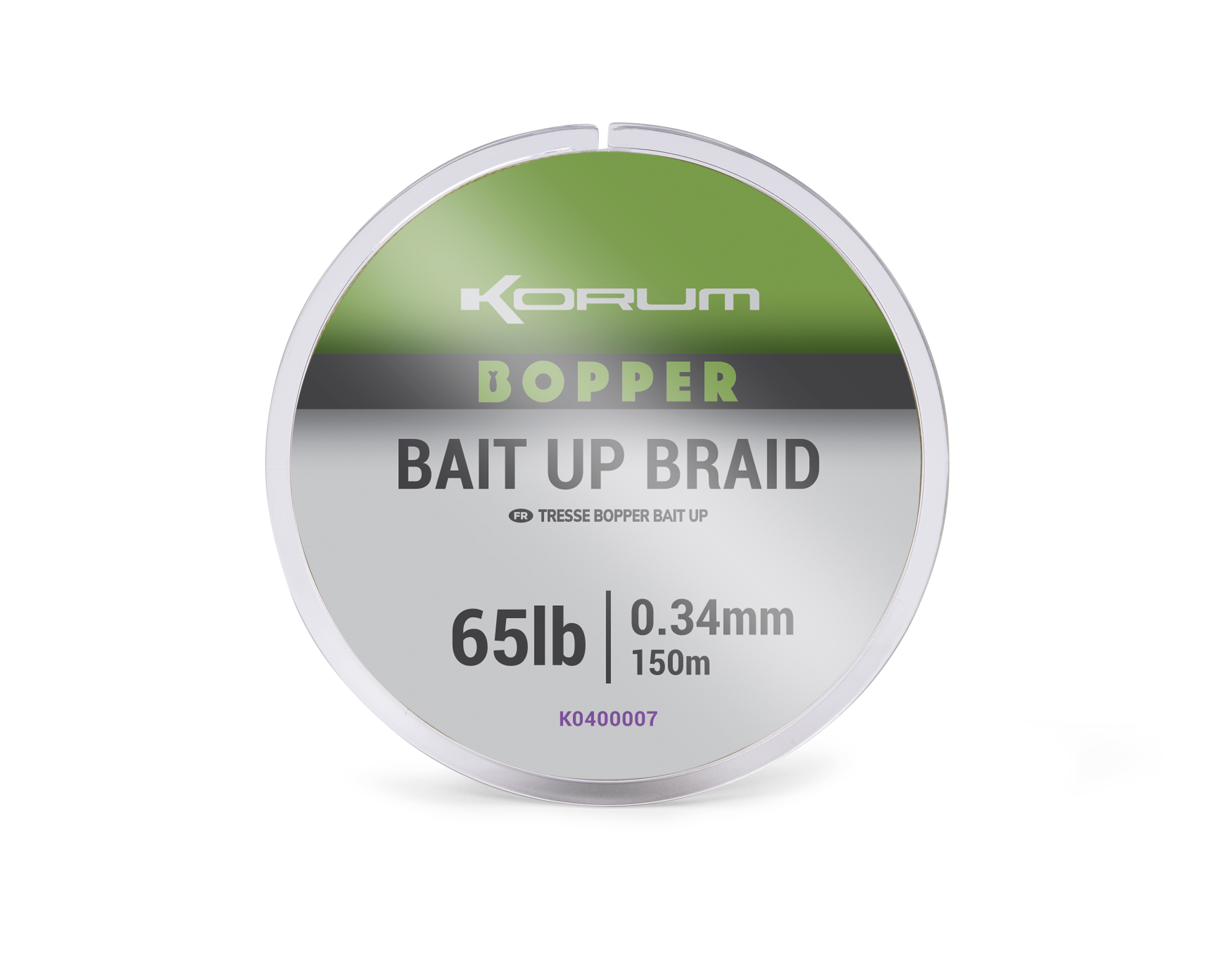 KORUM Bopper Bait Up Braid - 65Lb