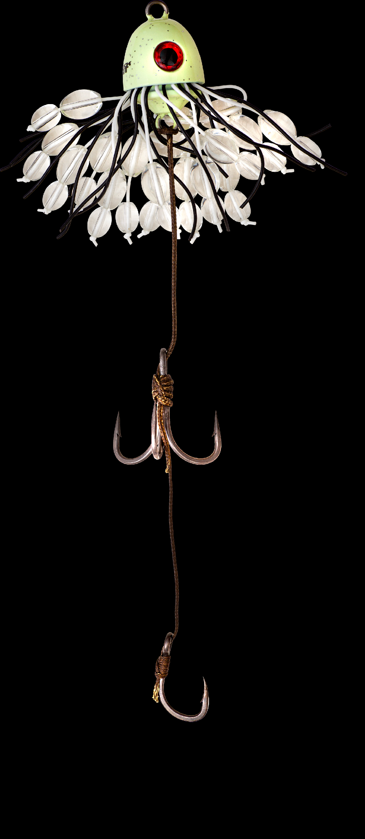 BLACKCAT #3/0 #6/0 Battle Teaser 120g 100kg glow in the dark