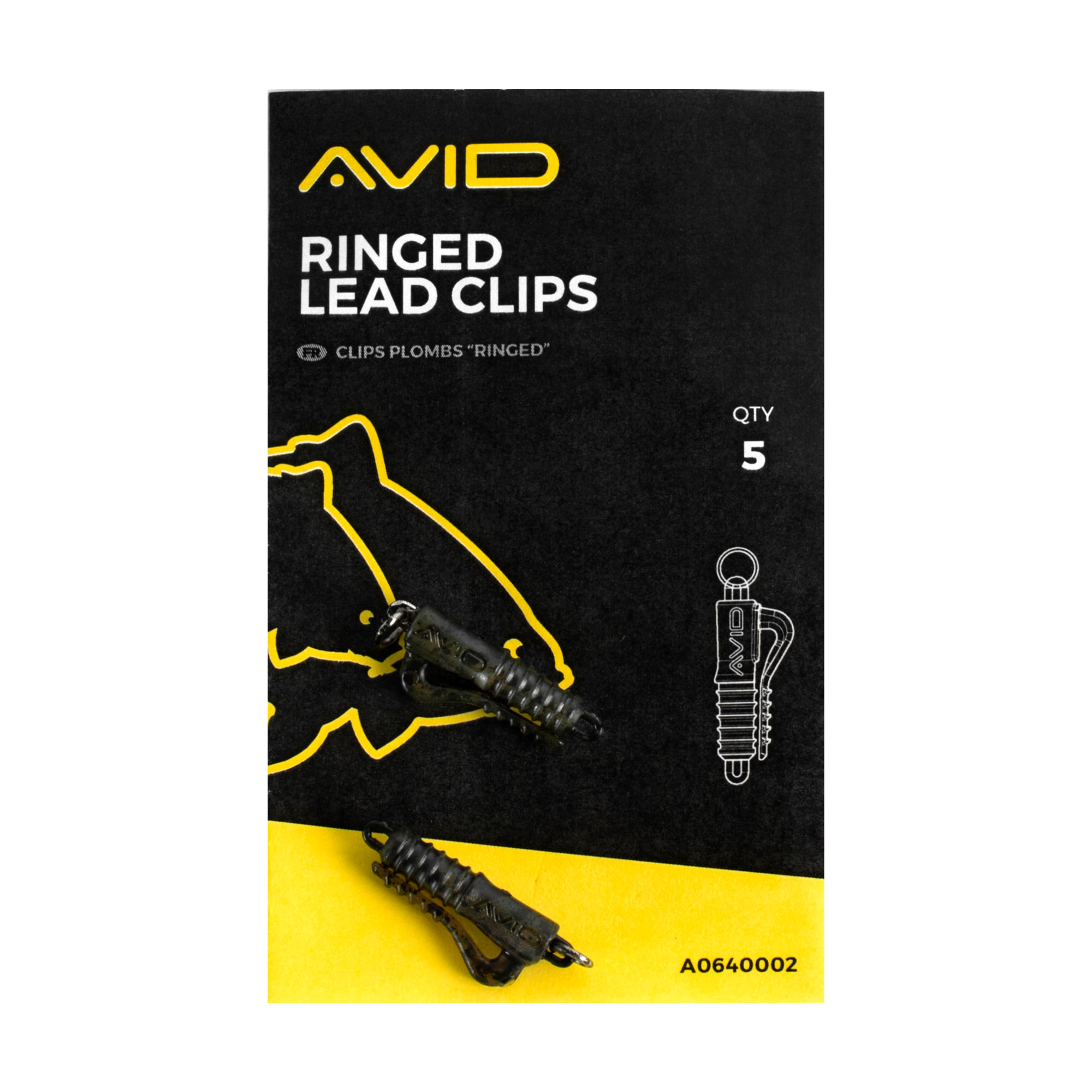 AVID Ringed Lead Clips
