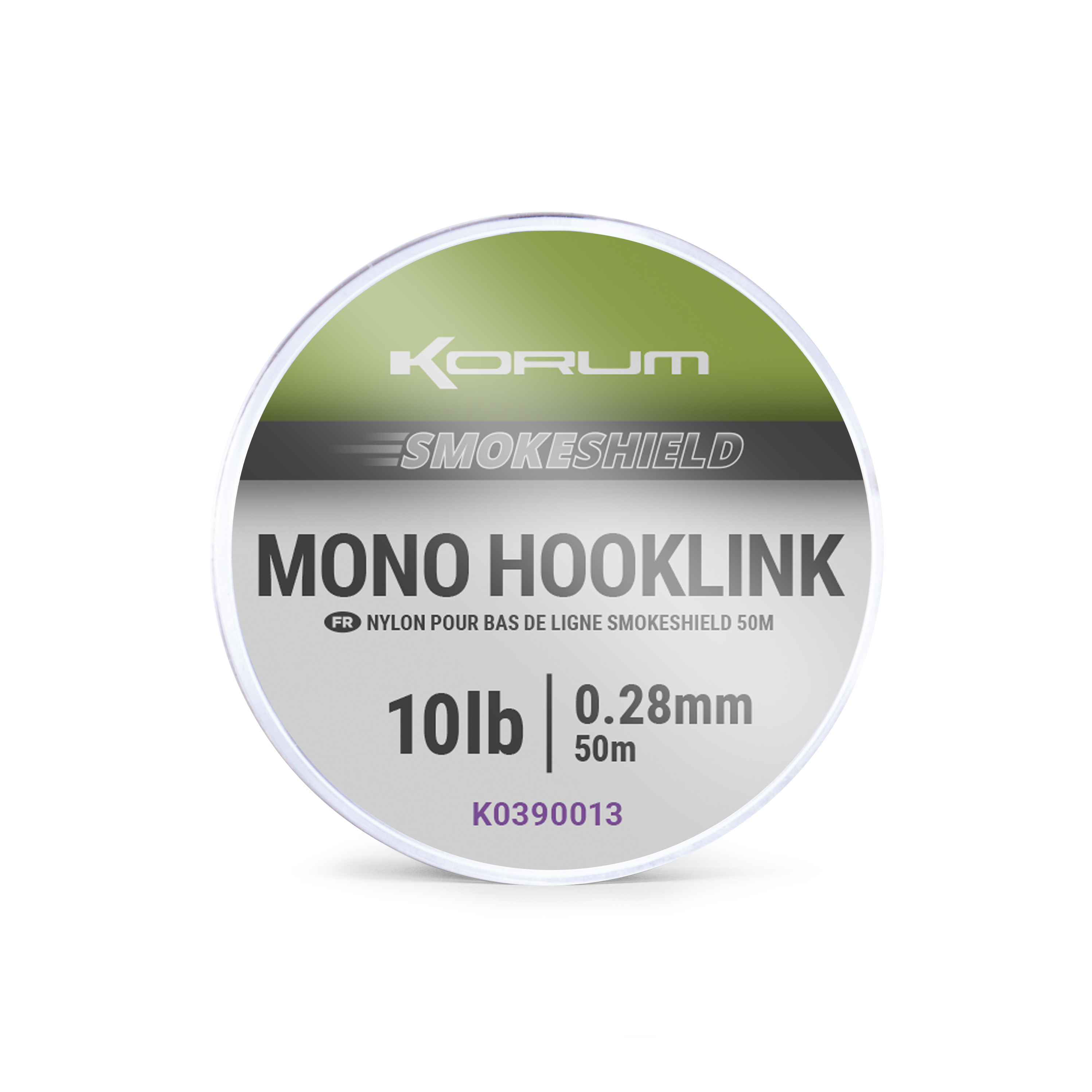 KORUM Smokeshield Mono Hooklink - 10Lb/0.28mm