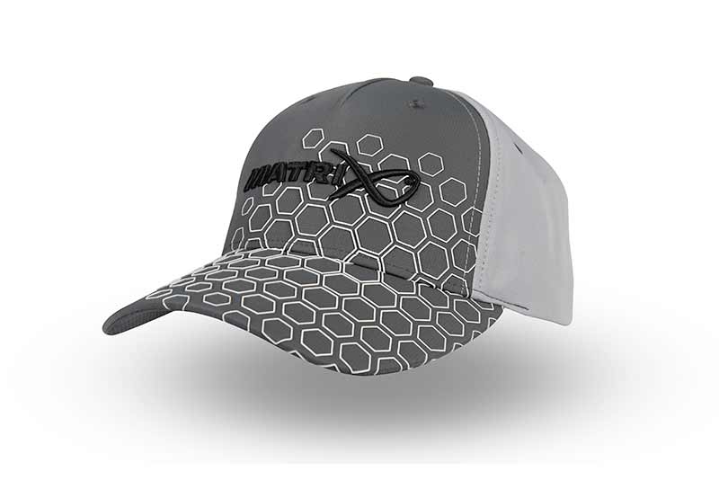 MATRIX Hex Print Cap (Grey) Variant: Matrix Hex Print Baseball Cap  - Grey