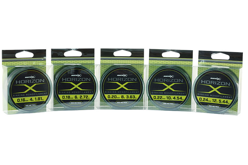 MATRIX Horizon® X Sinking Mono Variant: 10lb - 0.22mm