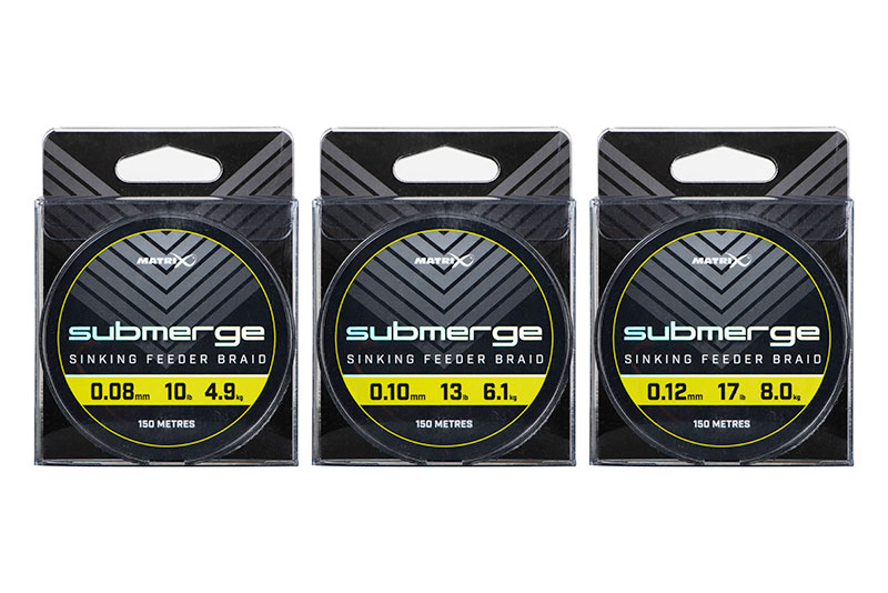 MATRIX Submerge Braid Variant: 0.12mm 17lb / 8.0kg - 150m