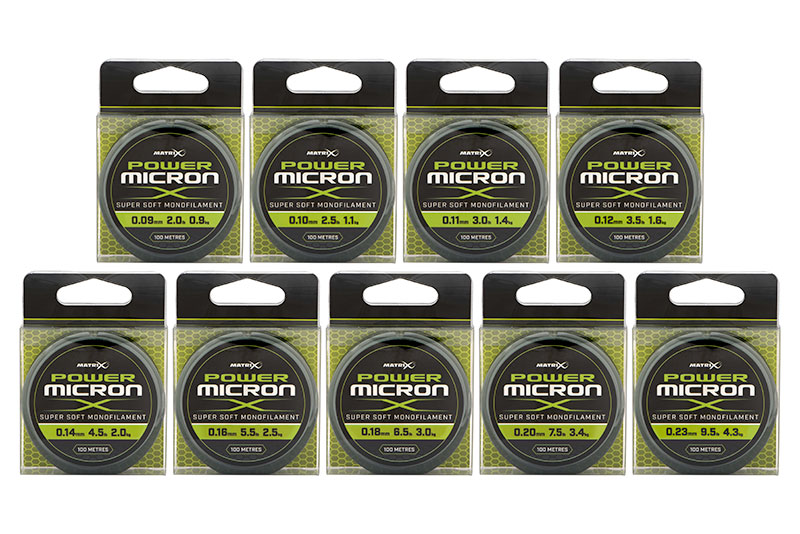 MATRIX Power Micron X Variant: 0.11mm - 3.0lb 100m