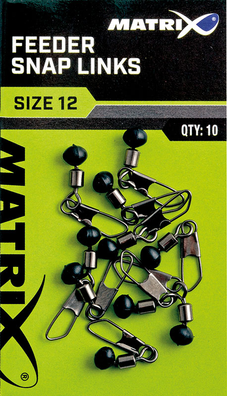 MATRIX Feeder Bead Snap Links Variant: Feeder Bead Snap Links Size 14