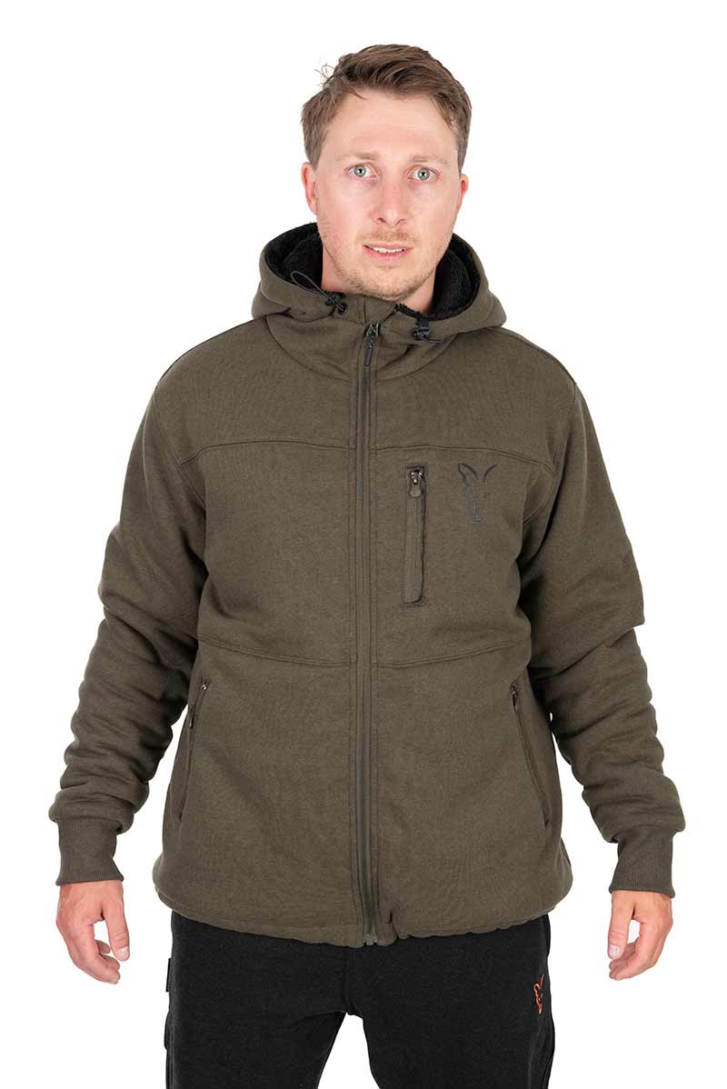 FOX Collection Sherpa Jacket Green & Black Variant: Fox Collection  Sherpa Jkt  G/B  MED