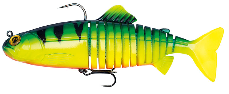 FOX RAGE Replicant® Jointed Variant: Replicant 23cm 9in JOINTED 130g UV Silver Bait Fish