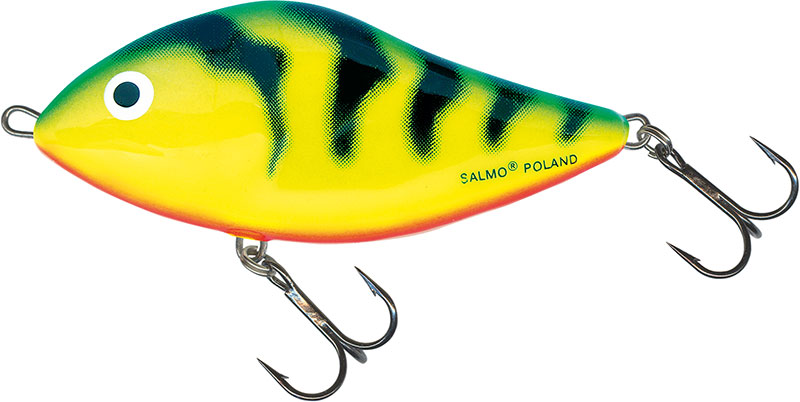 SALMO Rattlin Hornet 4.5cm Floating Variant: Hot Perch
