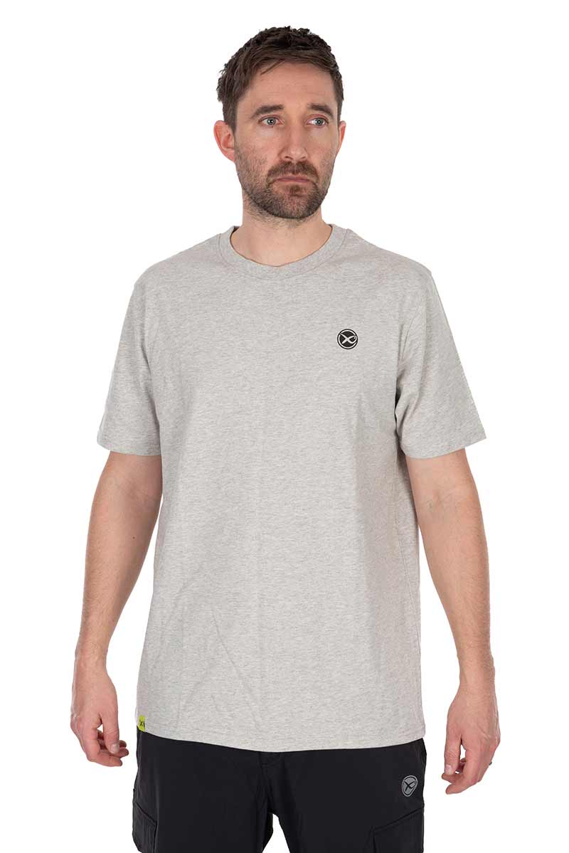 MATRIX Mini Logo T-Shirt – Grey Variant: Matrix Grey Mini Logo T-Shirt - S