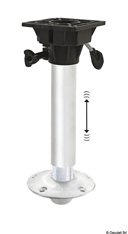 OCEANSOUTH WAVERIDER podstavec teleskopický 440/570 mm alu základňa  WAVERIDER pedestal telescopic 440/570 mm alu base