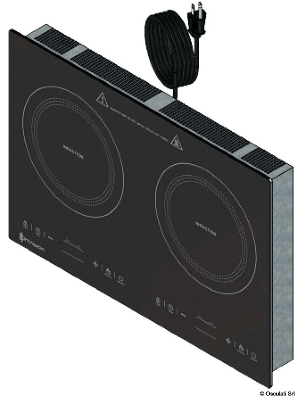 INVISION Indukčná varná doska s jedným horákom 110V  Induction hob single burner 110V