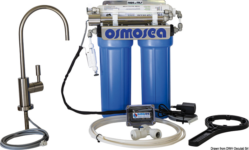 OSCULATI LED 300 čistička vody 12/24 V  LED 300 water purifier 12/24 V