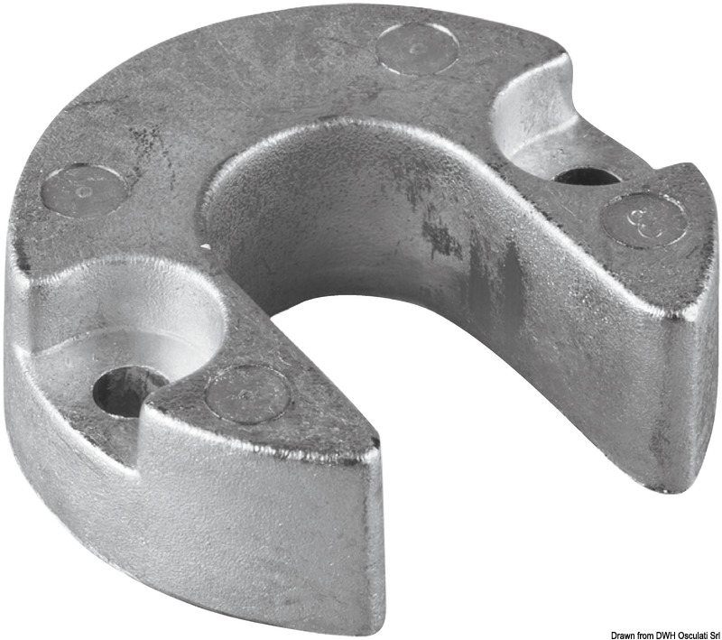 TECNOSEAL Mercruiser anóda nohy  Mercruiser leg anode Variant: Základňa anódového motora Mercruise/Alfa
