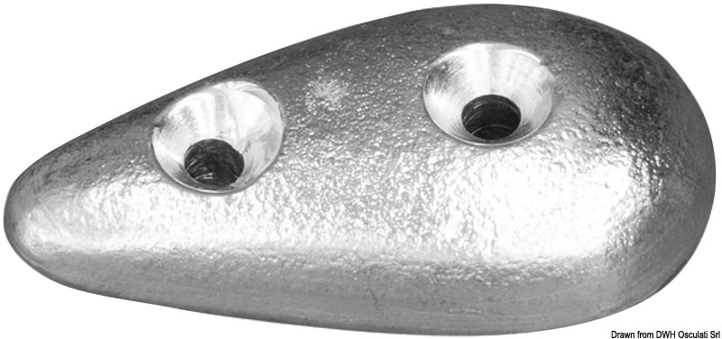 TECNOSEAL Anóda v tvare mydla 300 g  Soap-shaped anode 300 g Variant: Obetná anóda v tvare mydla 300 g