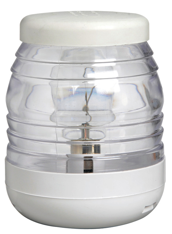 OSCULATI Classic 360° stožiarová hlava biele/čierne svetlo 12 V  Classic 360° mast head white/black light 12 V Variant: Klasické 360° horné svetlo,…