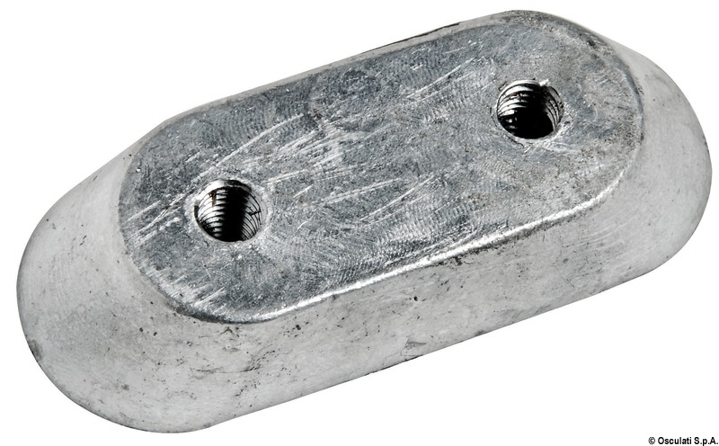 TECNOSEAL Zinková anóda 10/50 HP  Zinc plate anode 10/50 HP Variant: Horčíková anóda pre prívesné motory Honda