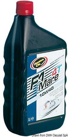 BERGOLINE GENERAL OIL 4-taktný 10W-40 1l  GENERAL OIL 4 stroke 10W-40 1l