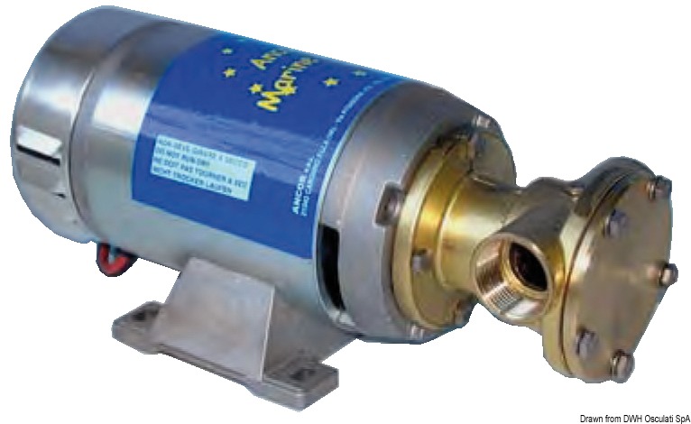 OSCULATI Samonasávacie kalové čerpadlo 24 V 80 l/m  Self-priming bilge pump 24 V 80 l/m Variant: Bilgenpumpe, selbstansaugend 24 V 80  l/min