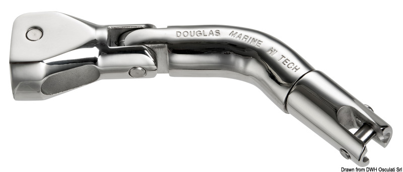 DOUGLAS MARINE Výkyvný konektor kotvy trimra 6/8 mm  Trimmer anchor swivelling connector 6/8 mm Variant: Kotevný otočný prvok vyžínača 10/12 mm