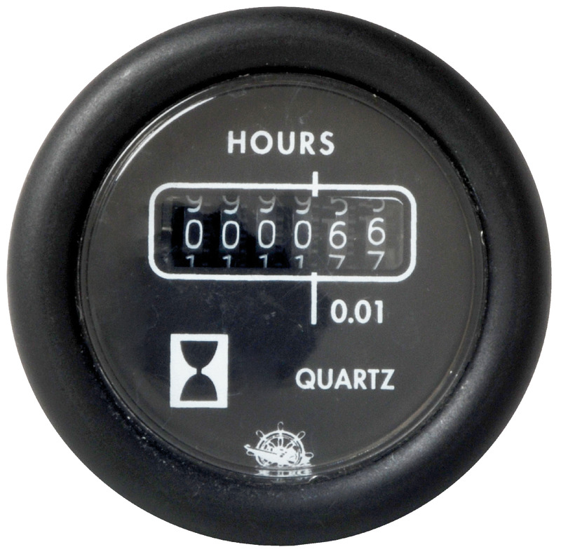 OSCULATI Guardian merač hodín čierny 12 V  Guardian hour meter black 12 V Variant: Počítadlo prevádzkových hodín Guardian biele 24 V