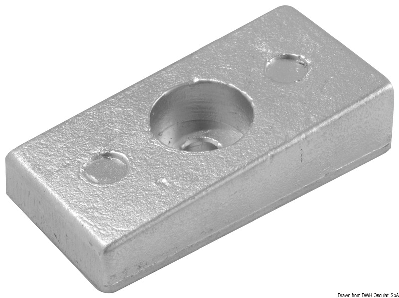 TECNOSEAL Dosková anóda HONDA 75/225 HP  Plate anode HONDA 75/225 HP Variant: Hliníková anóda Mercury 30/300 hp