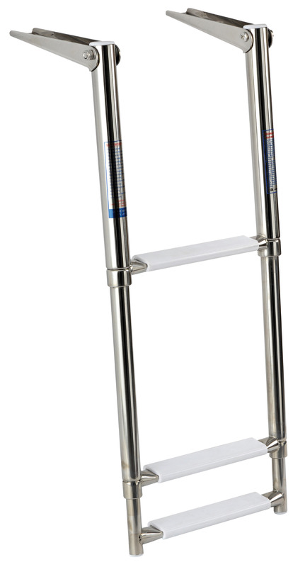 OSCULATI Teleskopický veľký rebrík AISI316 3 kroky  Telescopic large ladder AISI316 3 steps Variant: Teleskopický rebrík na kúpanie štandard AISI316…