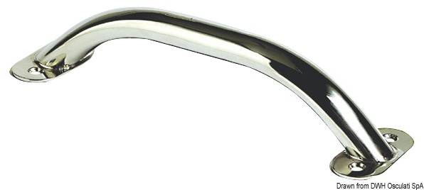 OSCULATI Oválne rúrkové zábradlie AISI316 19x25 mm 219 mm  Oval pipe handrail AISI316 19x25 mm 219 mm Variant: Oválna rúrka zábradlia AISI316 19x25 mm…