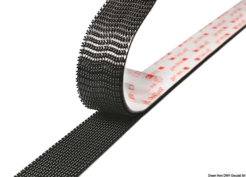 3M Dual Lock čierny 25 mm x 46 m  3M Dual Lock black 25mm x 46m Variant: 3M Dual Lock transparentný 25 mm x 46 m